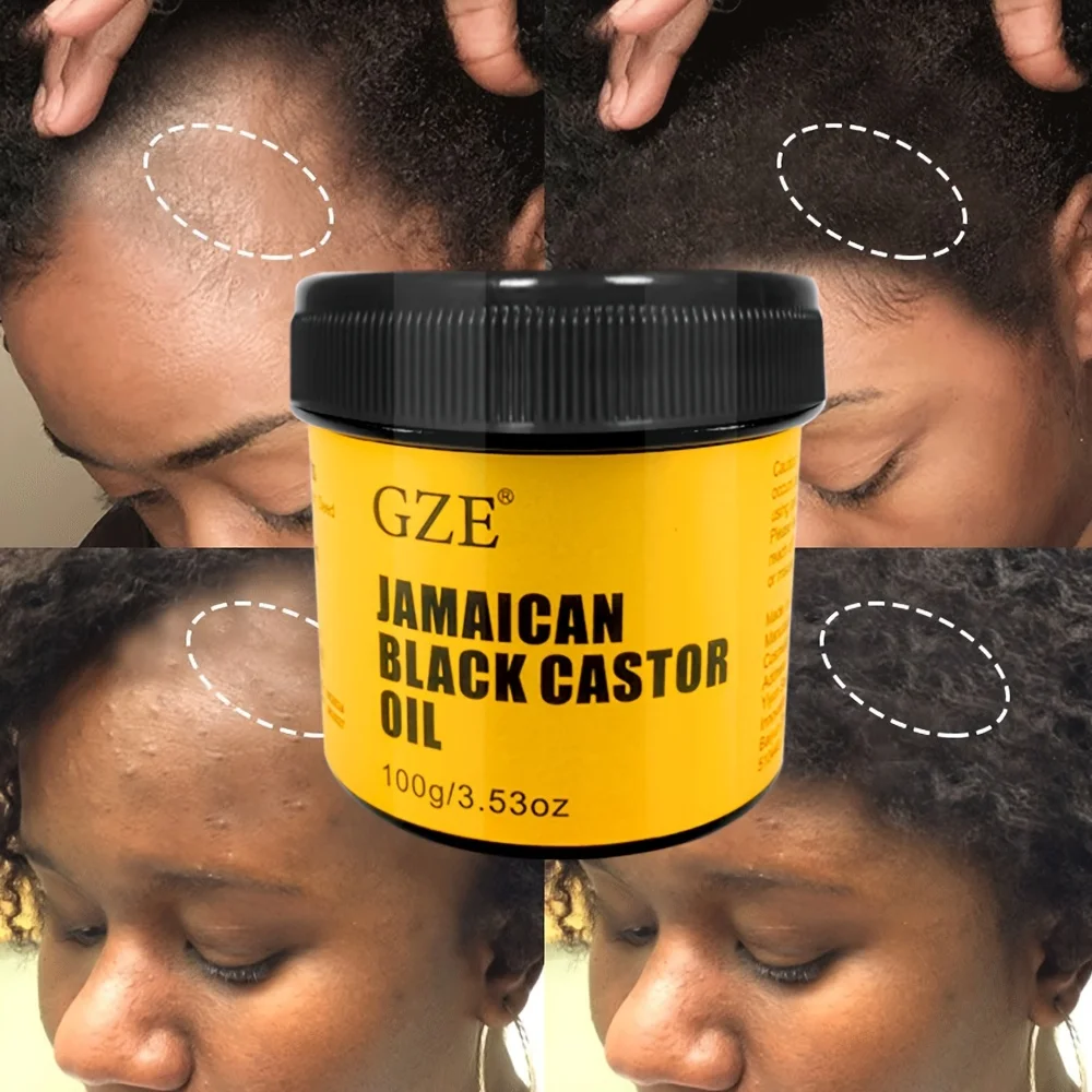 زيت الخروع الأسود الجامايكي المعصور على البارد